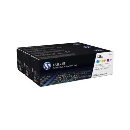 HP CF211A/CF212A/CF213A Pack de 3 Toners Originais - 131A