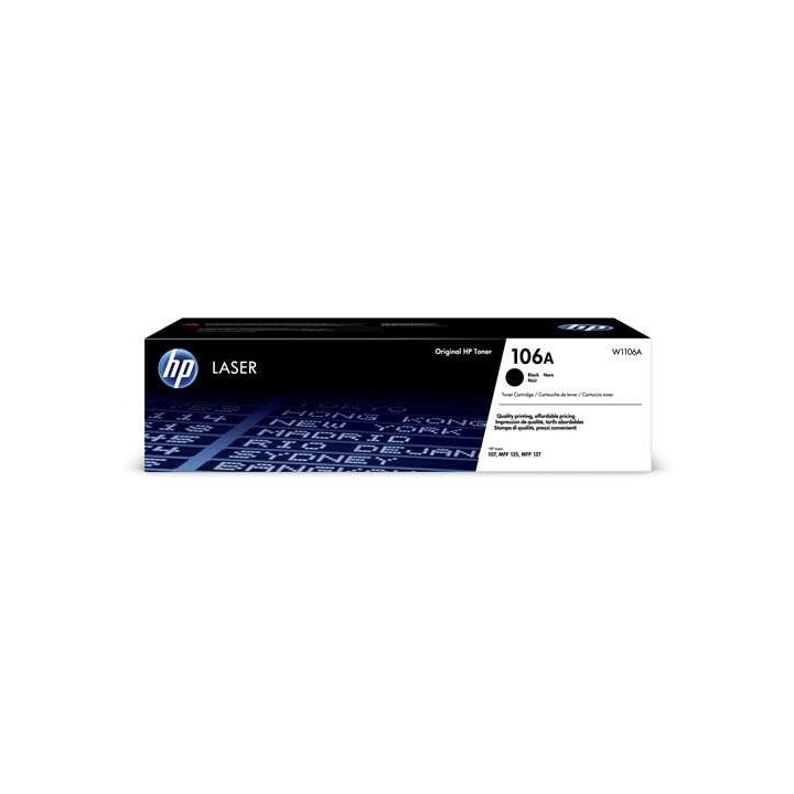 HP W1106A Preto Toner Original - 106A