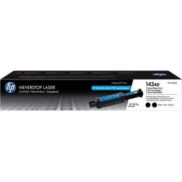 HP W1143A Preto Pack de 2 Kits de Recarga de Toner Originais - 143A