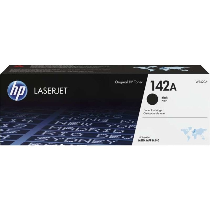 HP W1420A Preto Toner Original - 142A