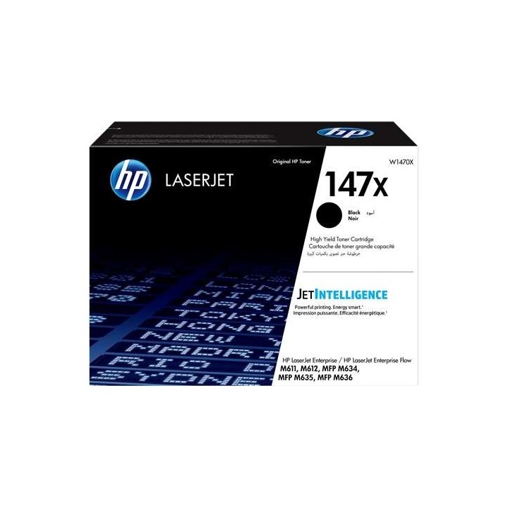 HP W1470X Preto Toner Original - 147X