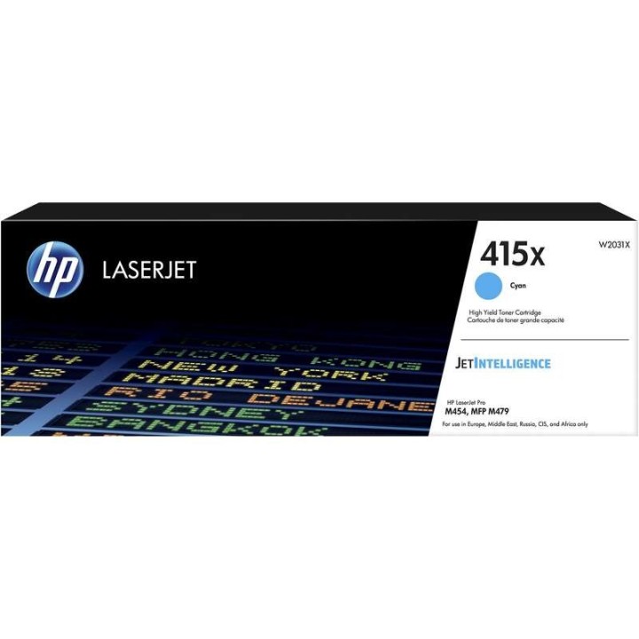 HP W2031X Ciano Toner Original - 415X