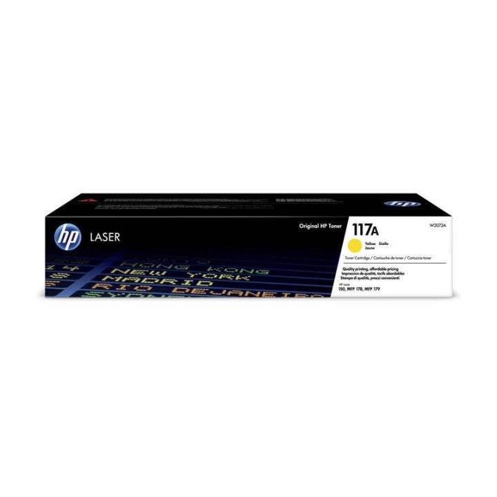 HP W2072A Amarelo Toner Original - 117A