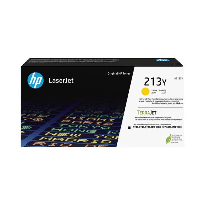 HP W2132E Amarelo Toner Original - 213E