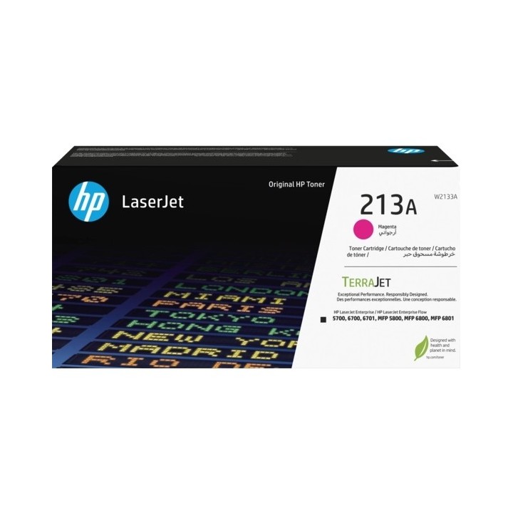 HP W2133A Magenta Toner Original - 213A