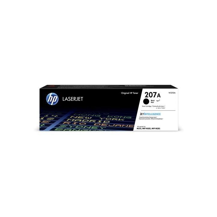 HP W2210A Preto Toner Original - 207A