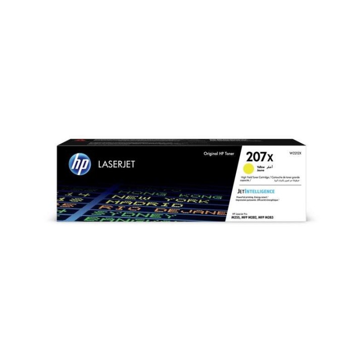 HP W2212X Amarelo Toner Original - 207X