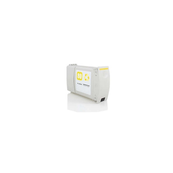 HP 80 Amarelo Tinteiro Compatível
