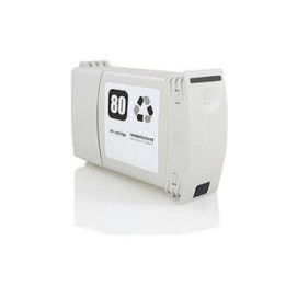 HP 80 Preto Tinteiro Pigmentada Compatível