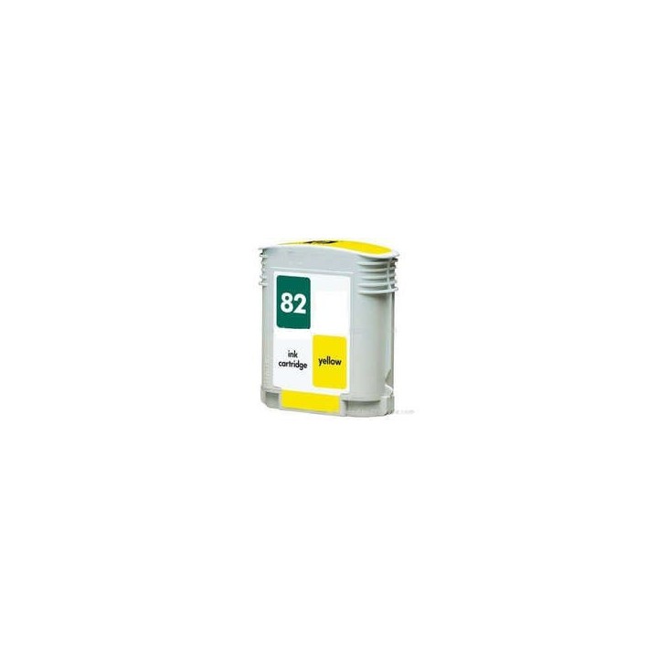 HP 82 Amarelo Tinteiro Compatível