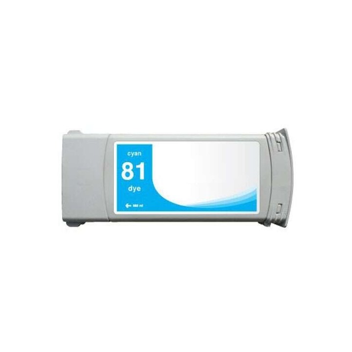 HP 81 Ciano Tinteiro Compatível