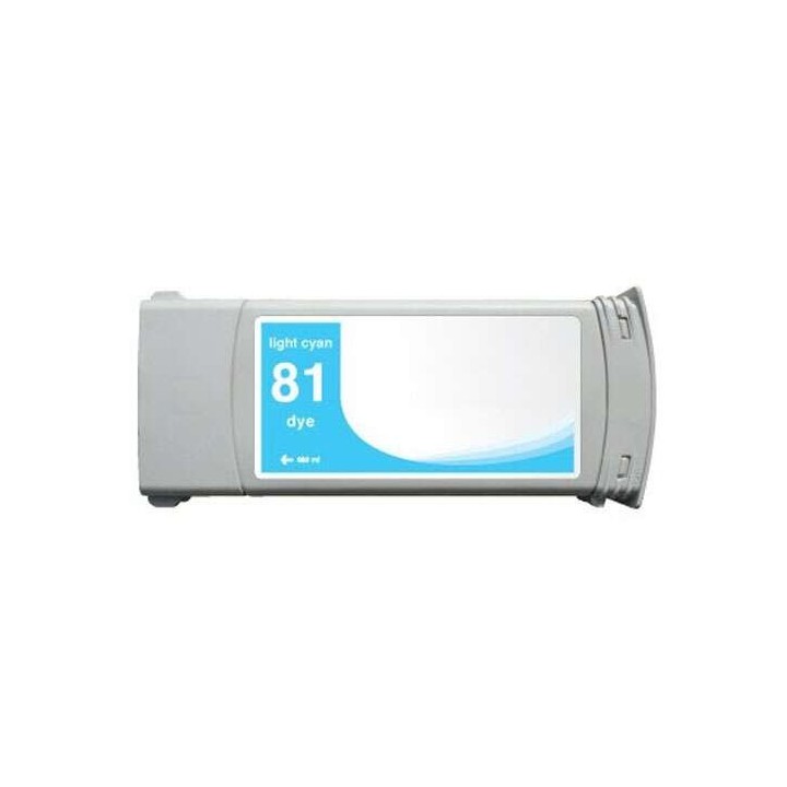 HP 81 Ciano Light Tinteiro Compatível