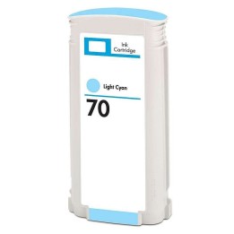 HP 70 Ciano Light Tinteiro Pigmentada Compatível