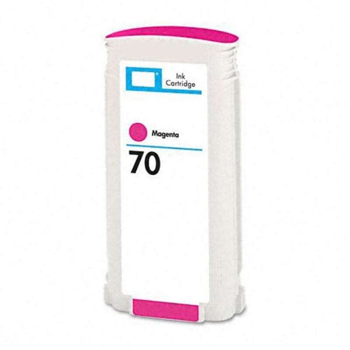 HP 70 Magenta Tinteiro Pigmentada Compatível