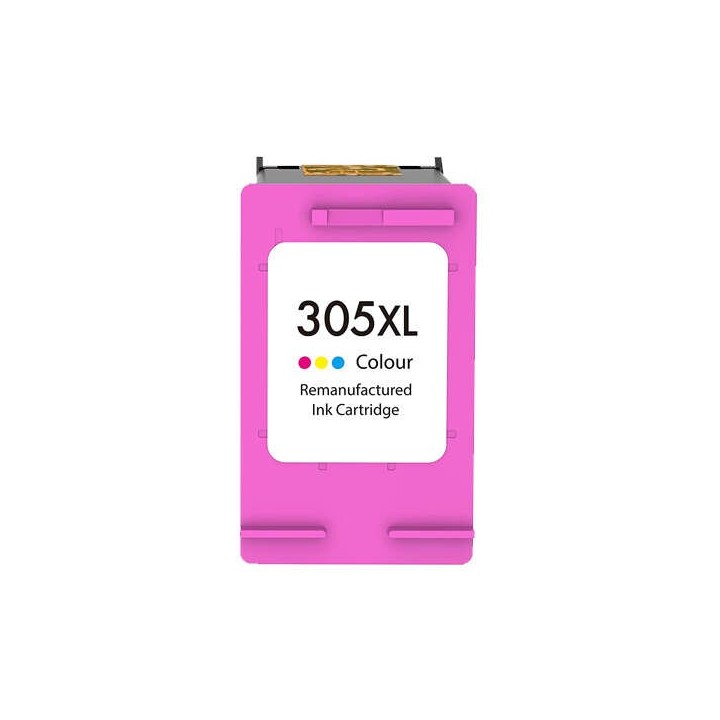 HP 305XL Cor Tinteiro - Muestra Nivel de Tinta Remanufaturado