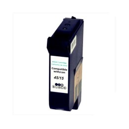 HP 45/15 Preto Tinteiro Pigmentada Compatível