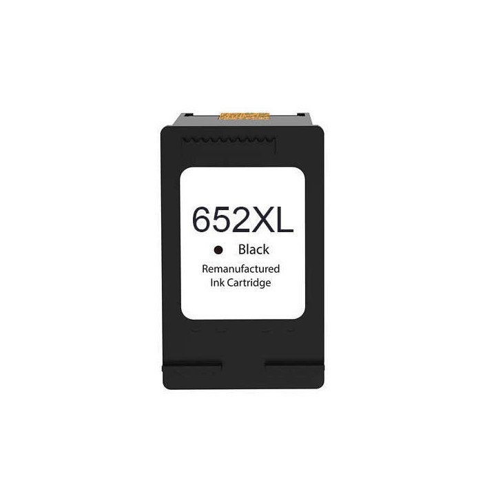 HP 652XL Preto Tinteiro Remanufaturado