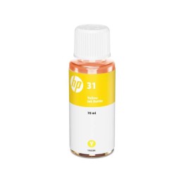HP 31 Amarelo Frasco de Tinta Original - 1VU28AE