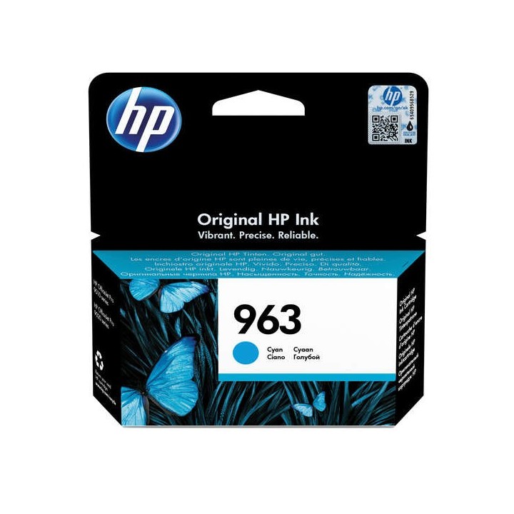 HP 963 Ciano Tinteiro Original - 3JA23AE