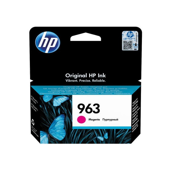 HP 963 Magenta Tinteiro Original - 3JA24AE