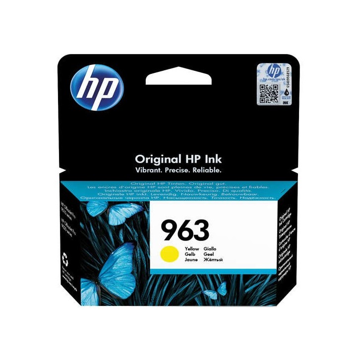 HP 963 Amarelo Tinteiro Original - 3JA25AE