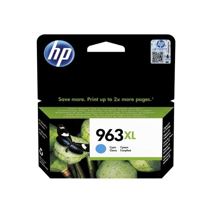 HP 963XL Ciano Tinteiro Original - 3JA27AE