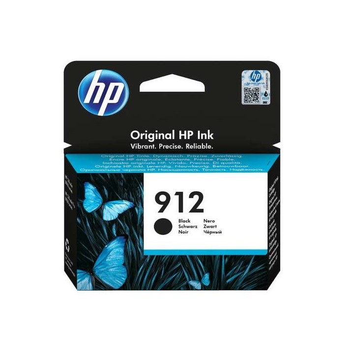 HP 912 Preto Tinteiro Original - 3YL80AE