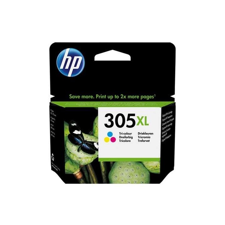HP 305XL Cor Tinteiro Original - 3YM63AE