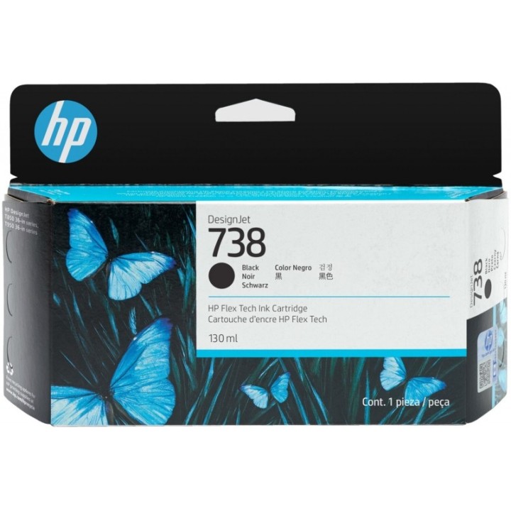 HP 498N4A Preto Tinteiro Original - 738