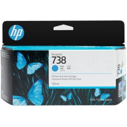 HP 498N5A Ciano Tinteiro Original - 738