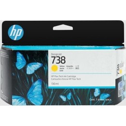 HP 498N7A Amarelo Tinteiro Original - 738