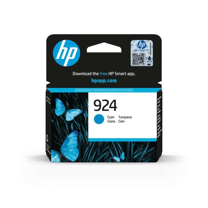 HP 924 Ciano Tinteiro Original - 4K0U3NE