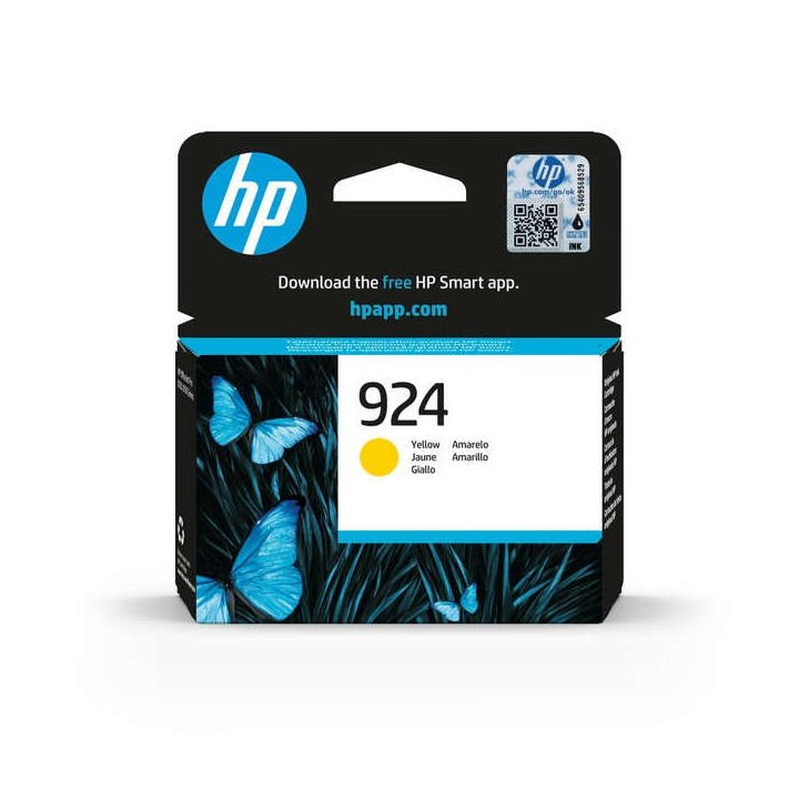 HP 924 Amarelo Tinteiro Original - 4K0U5NE