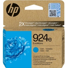 HP 924e XL Ciano Tinteiro Original - 4K0U7NE
