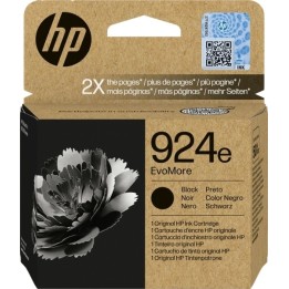 HP 924e XL Preto Tinteiro Original - 4K0V0NE
