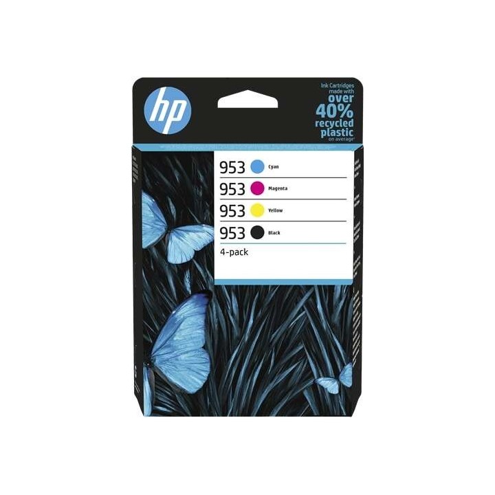 HP 953 Pack de 4 Cartuchos de Tinta Originais - 6ZC69AE