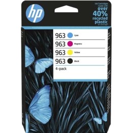 HP 963 Pack de 4 Cartuchos de Tinta Originais - 6ZC70AE