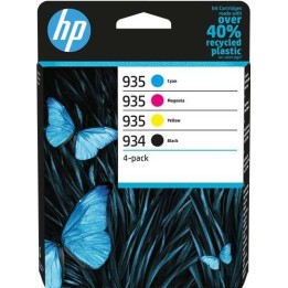 HP 934 + 935 Pack de 4 Cartuchos de Tinta Originais - 6ZC72AE