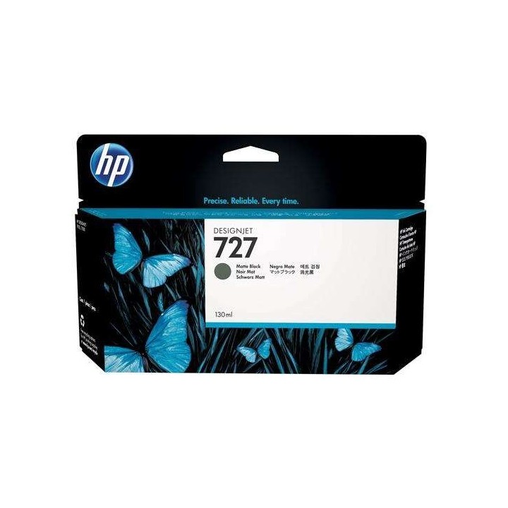 HP 727 Preto Mate Tinteiro Original - B3P22A