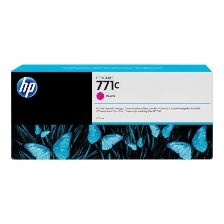 HP 771C Magenta Tinteiro Original - B6E09A