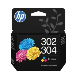 HP 302/304 Cor Tinteiro Original - B7RT6AE/F6U65AE/N9K05AE