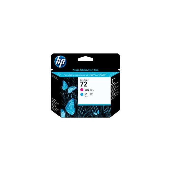 HP 72 Cabeça de Impressão Original - Ciano e Magenta - C9383A