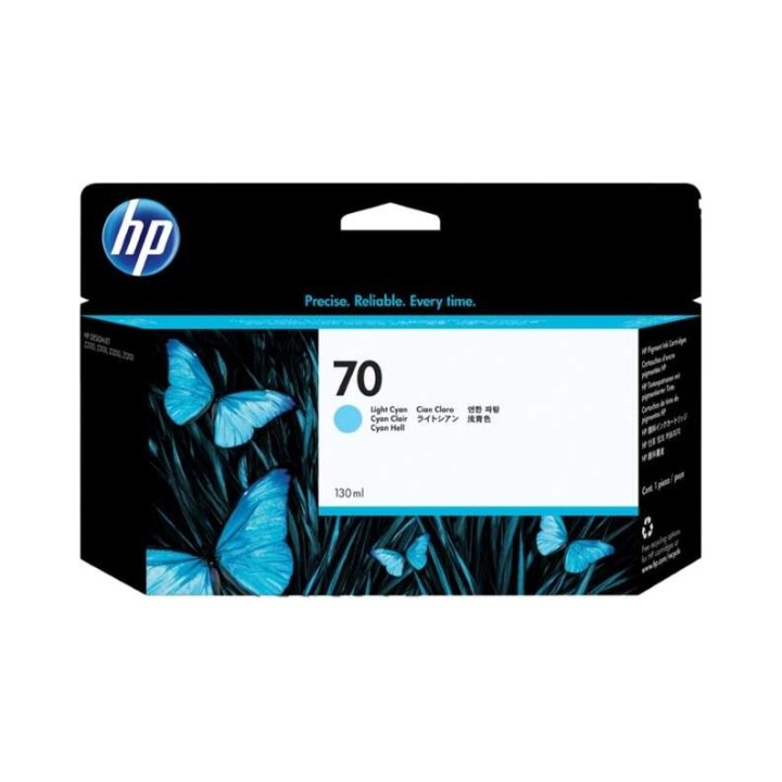 HP 70 Ciano Light Tinteiro Original - C9390A