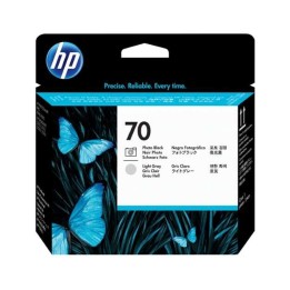 HP 70 Preto Photo/Cinzento Claro Cabeça de Impressão Original - C9407A