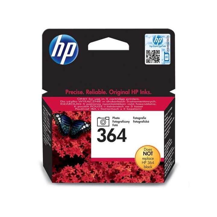 HP 364 Preto Photo Tinteiro Original - CB317EE