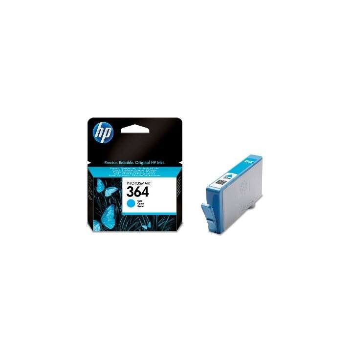 HP 364 Ciano Tinteiro Original - CB318EE