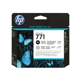 HP 771 Cabeça de Impressão Original - Preto Photo, Cinzento Light - CE