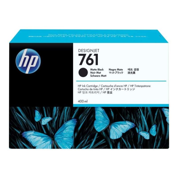 HP 761 Preto Mate Tinteiro Original - CM991A
