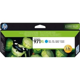 HP 971XL Ciano Tinteiro Original - CN626AE