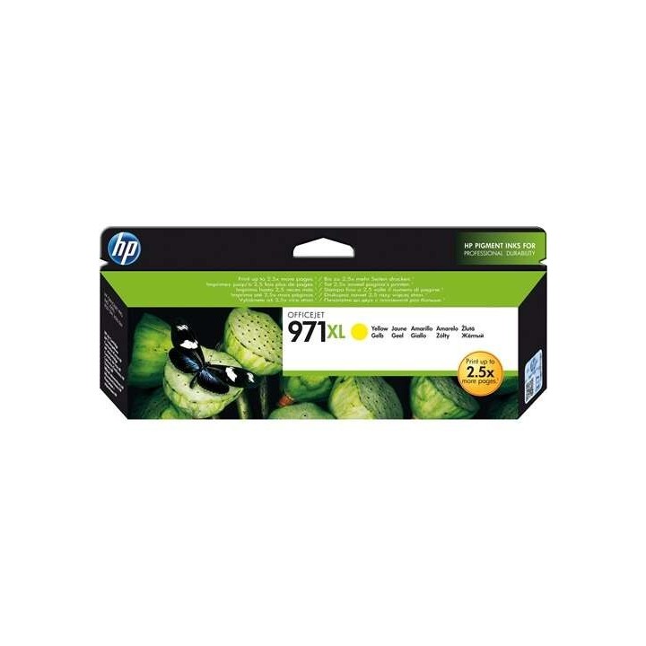 HP 971XL Amarelo Tinteiro Original - CN628AE